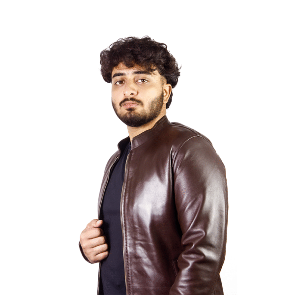 Miraz Classic Biker Jacket | Genuine Sheep Nappa Leather