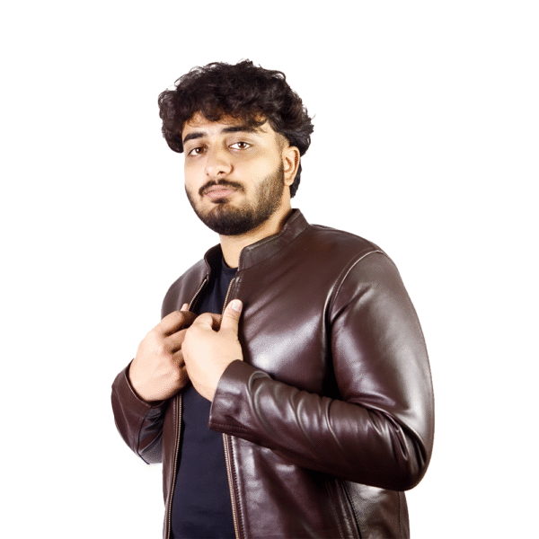 Miraz Classic Biker Jacket | Genuine Sheep Nappa Leather