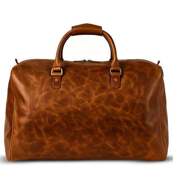Miraz Premium Leather Duffle Bag – Buffalo & Cowhide Collection