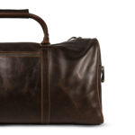 Miraz Buffalo Leather Duffle Bag | Handcrafted Travel Companion (Brown)