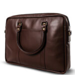 Slim Leather Laptop Bag