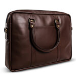 Slim Leather Laptop Bag