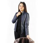 Miraz Women’s Racer Leather Jacket