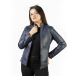Miraz Women’s Racer Leather Jacket