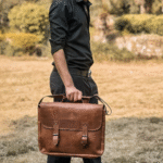 Miraz Premium Leather Briefcase – 16" Laptop Fit