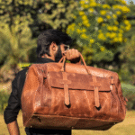 Miraz Premium Leather Duffle Bag – Buffalo & Cowhide Collection