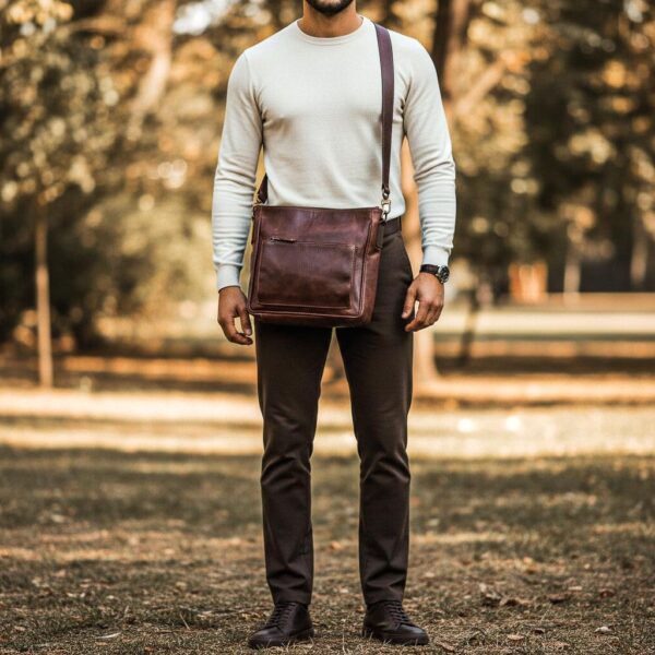 Miraz Premium Leather Crossbody Bag | Elegant Everyday Leather Design