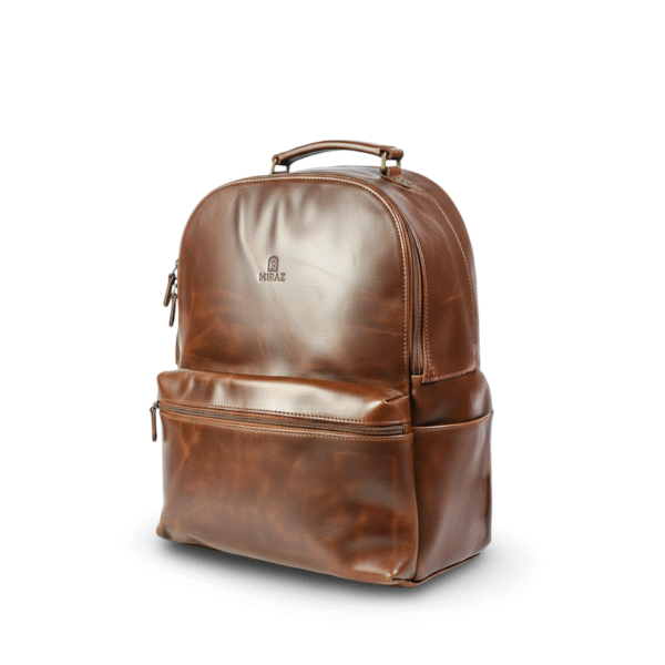 Miraz Leather Backpack Rucksack | Premium Travel & Everyday Edition