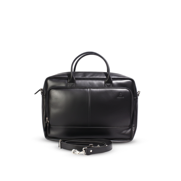 Miraz Leather Messenger Briefcase | Flap-Over Rucksack