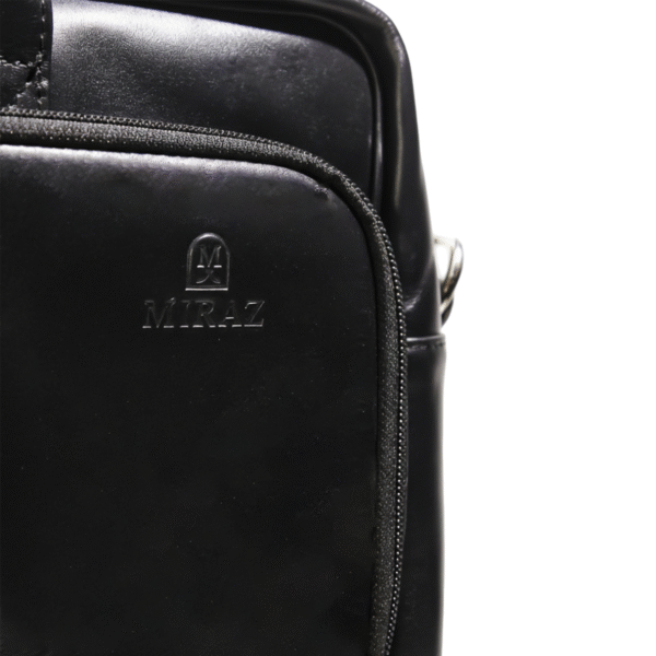 Miraz Leather Messenger Briefcase | Flap-Over Rucksack