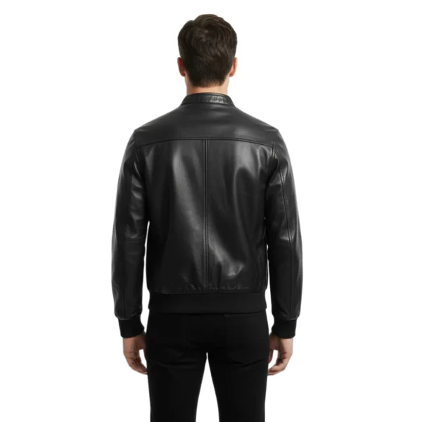 Miraz Men’s Premium Nappa Leather Bomber Jacket