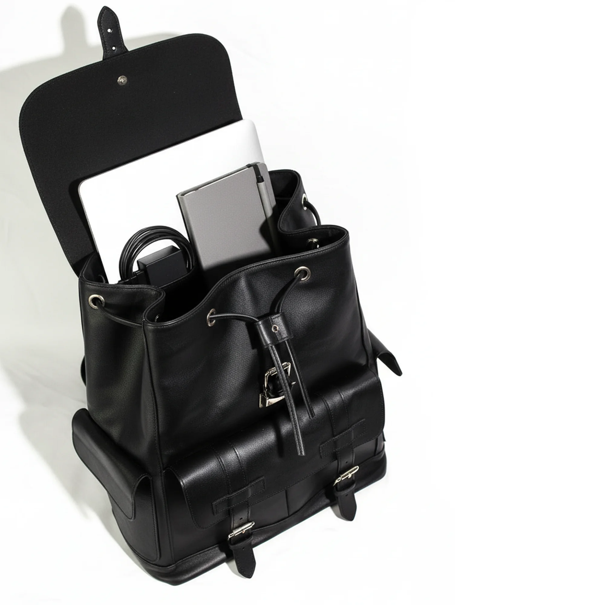 Backpack interior storage