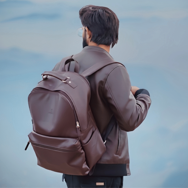 Miraz Leather Backpack Rucksack | Premium Travel & Everyday Edition